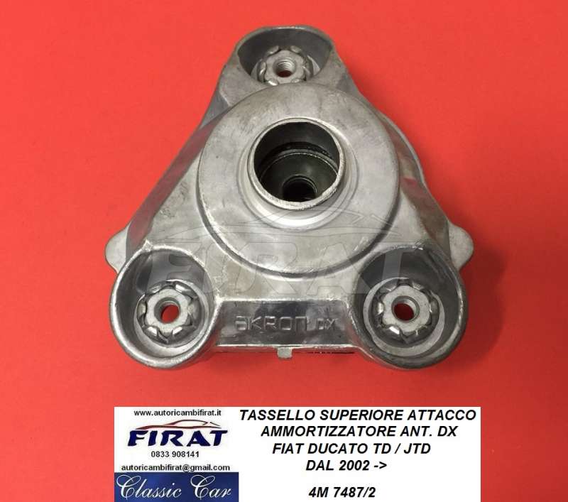 TASSELLO SUPERIORE ATTACCO AMMORTIZZATORE FIAT DUCATO TD(7487/2)